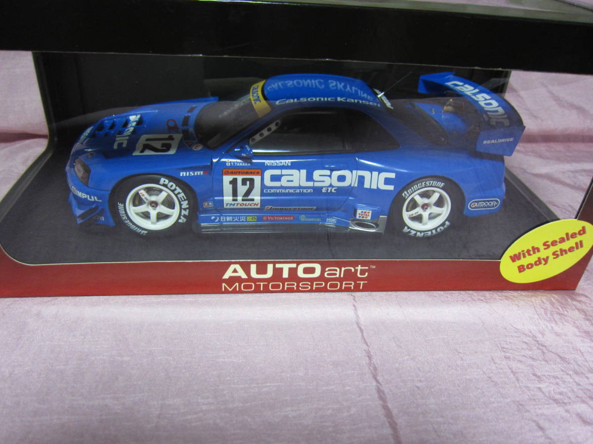 Autoart 1/18 Nissan Skyline Jgtc 2002 Calsonic 12 | eBay Autoart 1/18 Nissan Skyline Jgtc 2002 Calsonic 12 | eBay