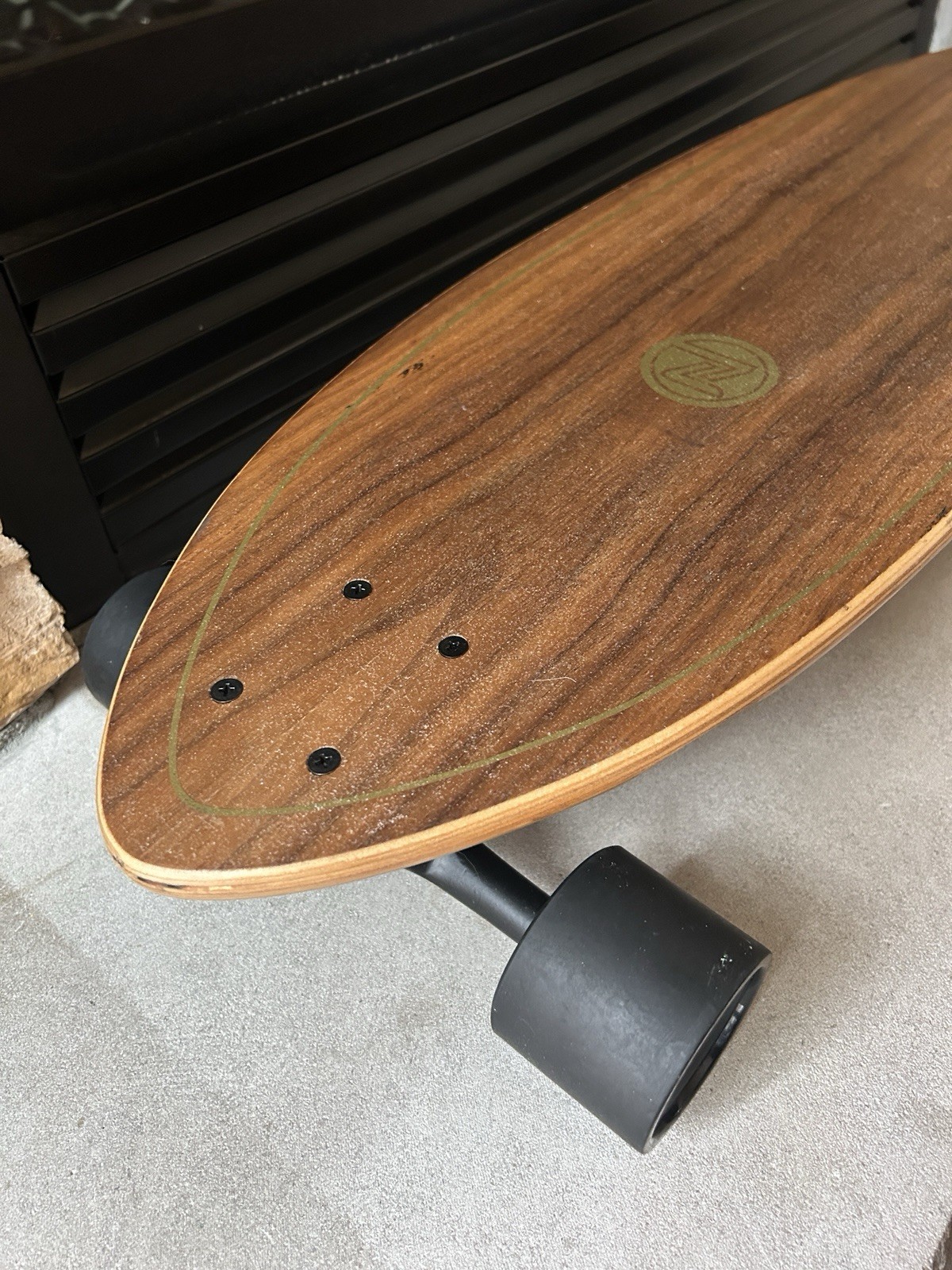 Z-Flex Ruins to Roses Roundtail longboard.
