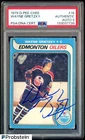 Wayne Gretzky HOF Signed 1979-80 O-PEE-CHEE OPC Hockey #18 RC PSA/DNA 9 AUTO