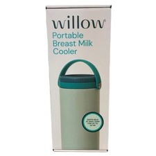 Willow Portable Breast Milk Cooler Teal 16oz 24-Hour Cold Storage TSA Compliant