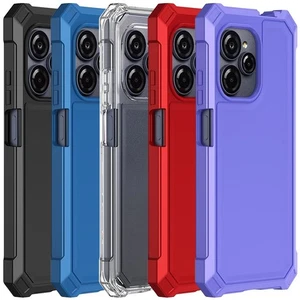 Pour BLU Vitesse d'affichage Ultra 5G étui 2 Coins de protection des couches TPU Couverture de bumper