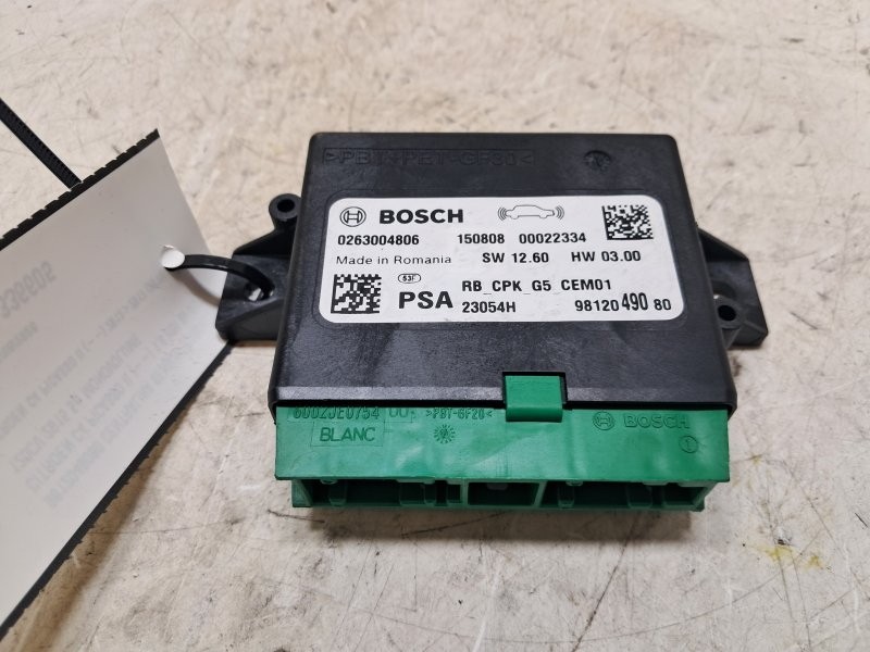 9812049080 CENTRALINA SENSORI PARCHEGGIO CITROEN C4 PICASSO II (--) 1.6 HDI 8v A