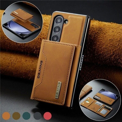 2in1 Magnetische Abnehmbare Brieftasche Hülle für Samsung Z Fold 7 5 6 Kartenhalter Cover