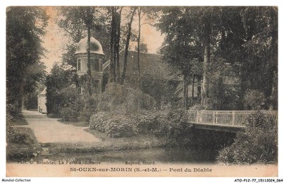 ATOP12-0938-77 - SAINT-OUEN-SUR-MORIN - Pont su diable