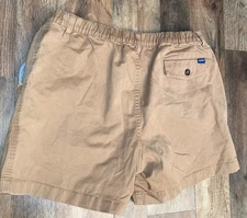 Men’s Khaki Chubbies Shorts Size Large 5.5” Inseam Regular Fit Tan Chino Preppy