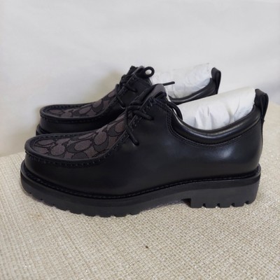 NEW Coach Banks Boots In Signature Jacquard Black US 7D NIB NEW Coach Banks Boots In Signature Jacquard Black US 7D NIB