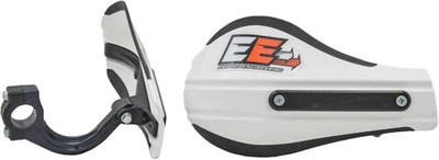 Enduro Engineering Composite Open Handguard - White Motorcycle Street Bike