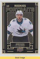 2022-23 Upper Deck Series 2 UD Portraits Rookies Adam Raska #P-66 READ 0s9c