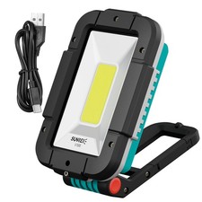 LED Rechargeable Magnetic Work Lights COB Mechanic Lights,1500 Lumens, Magnet...
