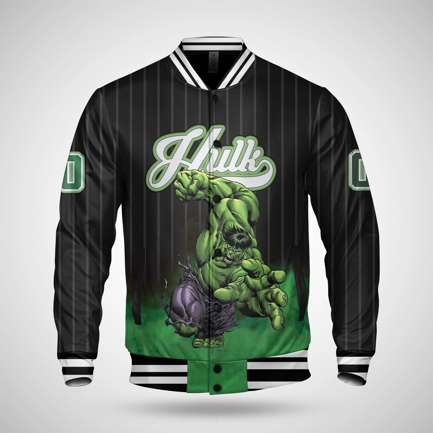 Personalized Bruce Hulk Superhero So Many Stairs Incredible Hulk Jacket