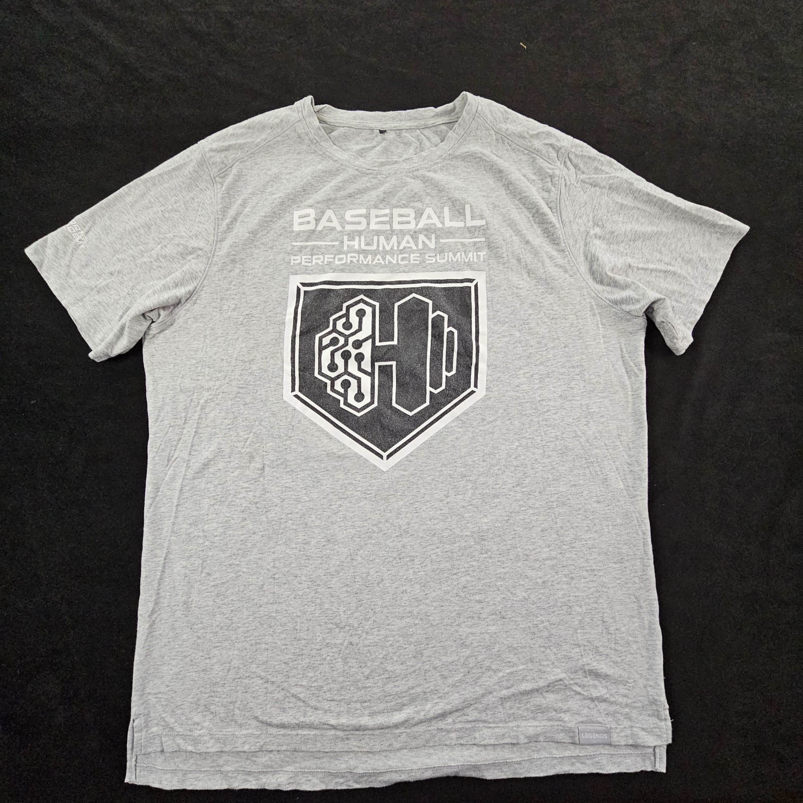 Baseball Human Performance Summit Gray Short Slee… - image 1