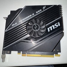 Two channel M.2 PCIE expansion card FOR MSI X16 interface M.2 XPANDER-Z GEN 4