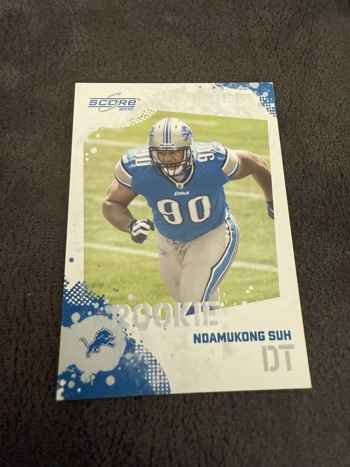 Ndamukong Suh Score #377 Scorecard
