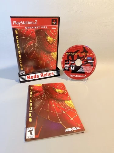 Spiderman 2 PS2 - PlayStation 2 - CIB - Pristine - 1Y Warranty