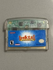 Boktai: The Sun Is in Your Hand (Nintendo Game Boy Advance, 2003) GBA Cartridge