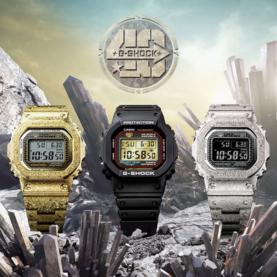 CASIO G-SHOCK 40th Anniversary RECRYSTALLIZED GMW-B5000PG-9JR 