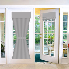 Maritown French Door Blinds, 1 Panel Door Curtains for Front Door, Privacy Therm