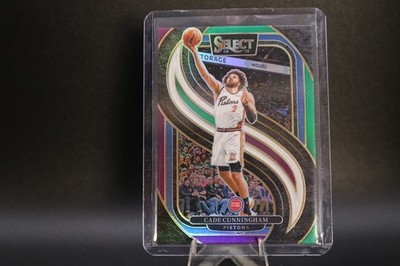 CADE CUNNINGHAM 2024-2025 Panini Select Green White Purple Premier #164 Pistons