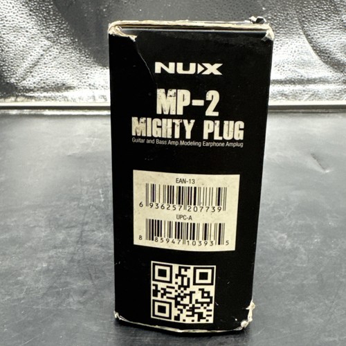 USED NUX Mighty Plug MP-2 Guitar & Bass Amp Modeling Earphone Amplug Bluetooth - Picture 9 of 10