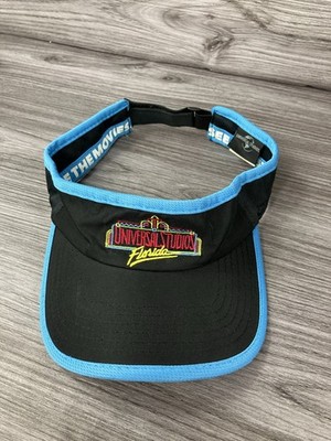 Universal Studios Adult Visor Hat Cap Adjustable Strap Black 