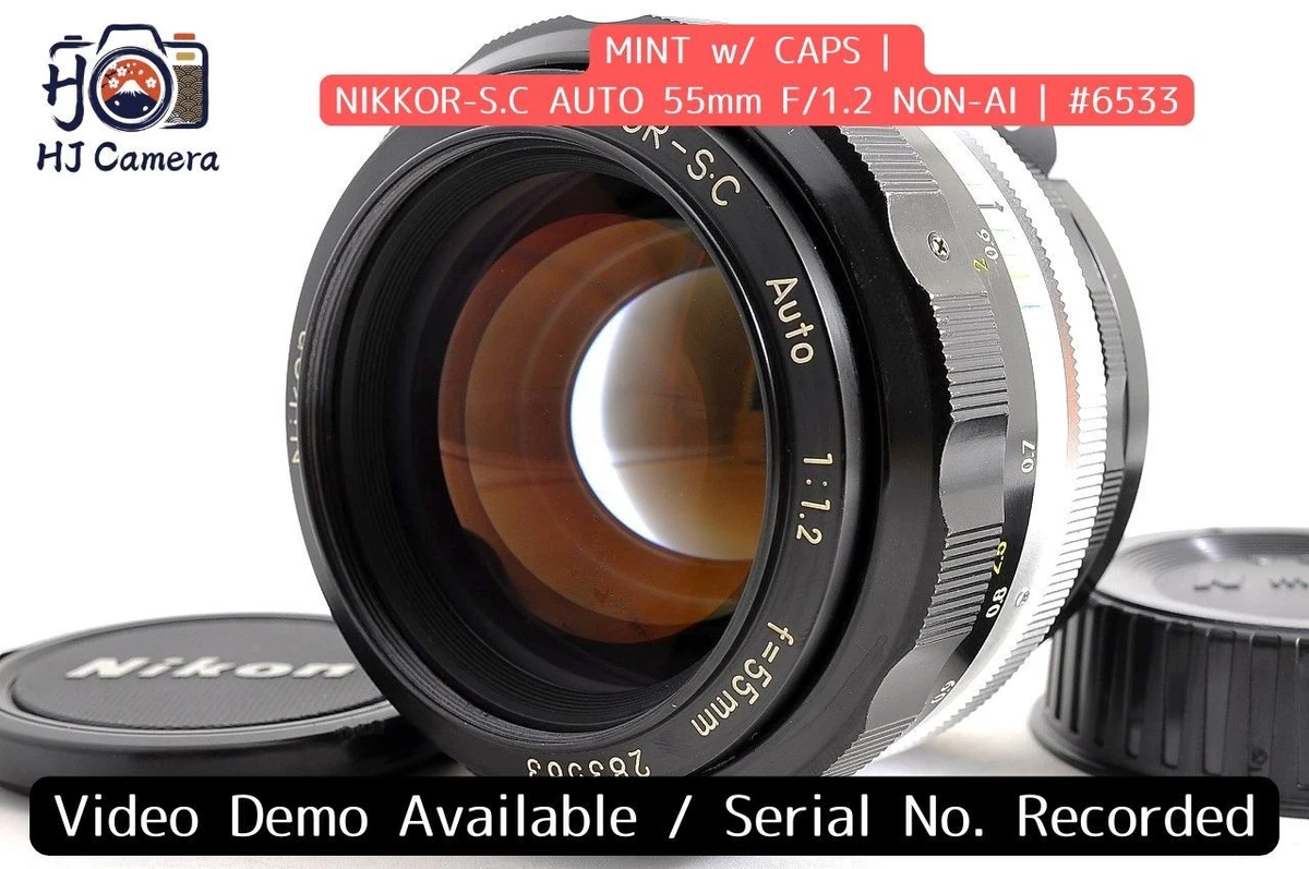 Nikon f/1.2 Camera Lenses 55mm Focal for sale | eBay