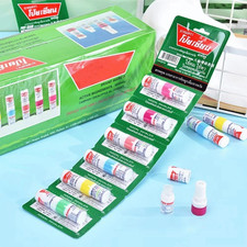 Poy-Sian Mark II Herbal Inhaler 6 Pack Assorted Colors Thailand