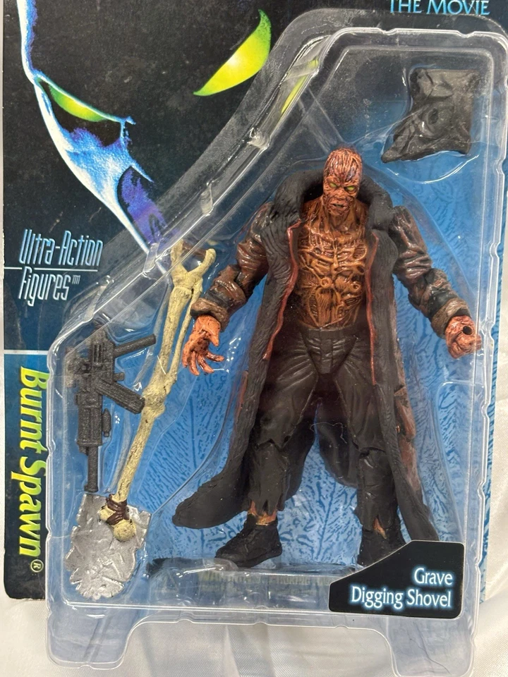 Boneco de ação Burnt Spawn from Spawn The Movie 1997 McFarlane Toys 6" NOVO - Imagem 2 de 4
