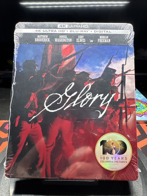 Glory Steelbook (4K + Blu-ray)-Brand NEW (Sealed)-Free Shipping