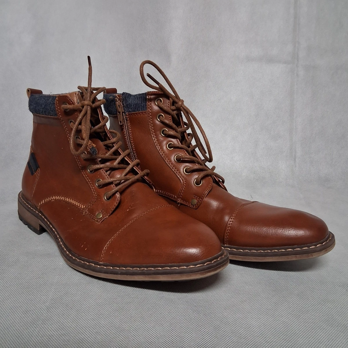 Men’s Adolfo Couture Ankle Dress Boots Shoes S/GREGO-3 Brown Size 9 adolfo shoes products for sale | eBay main image 2