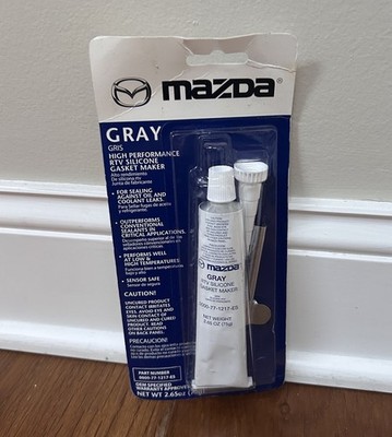 Mazda Gray RTV Silicone Gasket Maker 0000-77-1217-ES High Performance Sealant