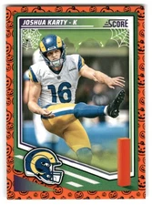 2025 Score-A-Treat #200 Joshua Karty | Los Angeles Rams