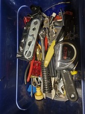 Metal Tool Box & Tools