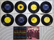 The Rolling Stones Singles x 10 Keith Richards Mick Jagger Ron Wood