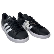 Adidas Grand Court 2.0 Black White Men's Sportswear Tennis SZ/10