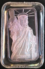 1982 Johnson Matthey MTB Mint New York Toning COA Bullion-0.999 Silver 1 Oz Bar
