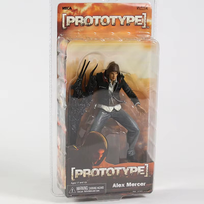 NECA Figur Videospiel Prototyp Alex Mercer Gelenk Spielzeug Offiziell 18 cm