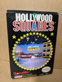 Hollywood Squares Nintendo NES Box -1 Variant - Black box