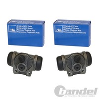 2X ATE Radbremszylinder 19,0Mm Passend FüR Peugeot 106 206 206+ Trommelbremse |