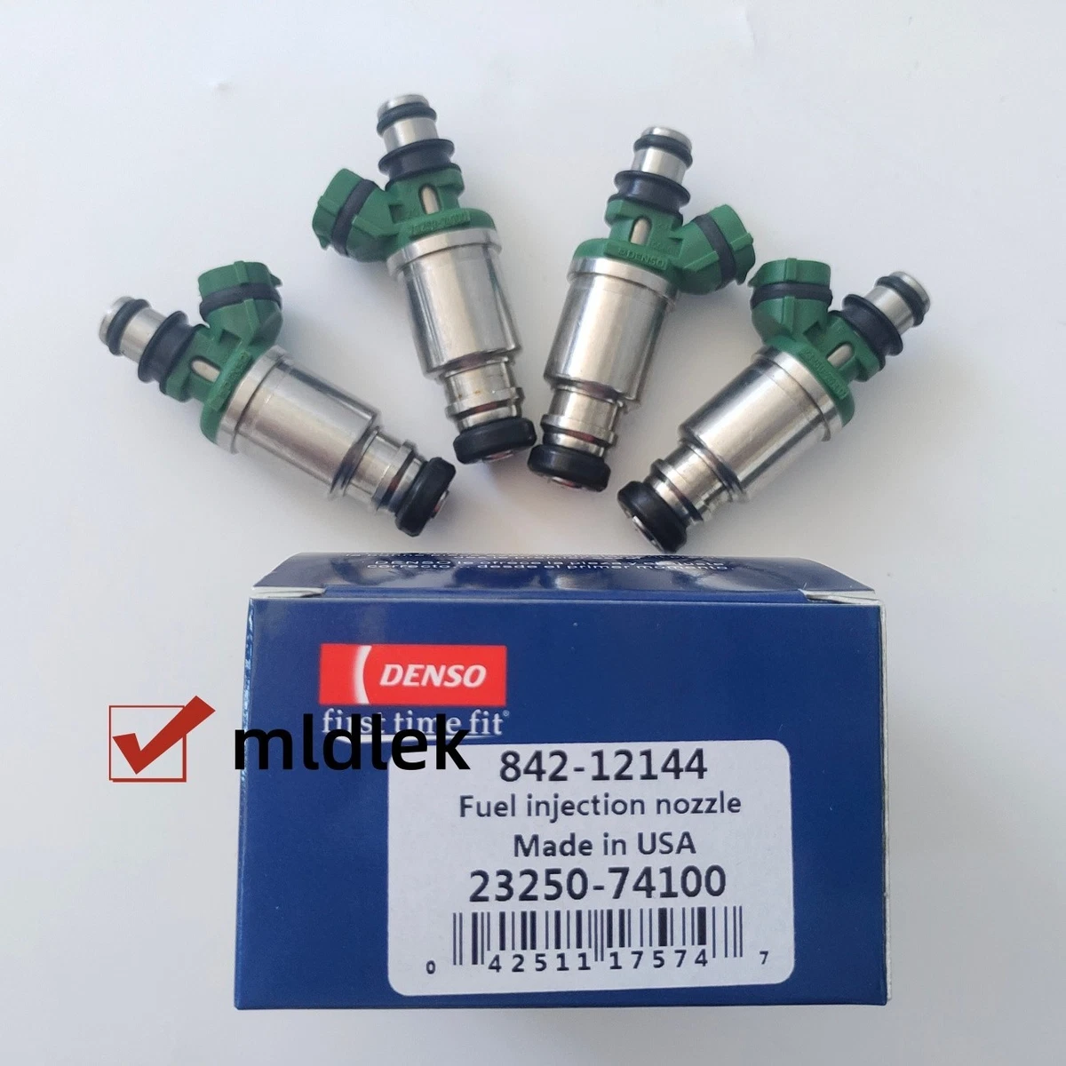 Juego De 4 Inyectores De Combustible Denso Para Toyota 2.0L Y 2.2L I4 1992-2000 – Referencia 23250-74100