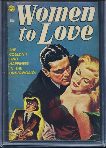 WOMEN TO LOVE nn - CGC-7.0, OW-W - Realista - ¡Escaso! - Edad de Oro - Imagen 2 de 3