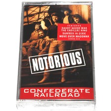 Confederate Railroad - Notorious (Cassette Tape 1994) Country Rock NEW SEALED