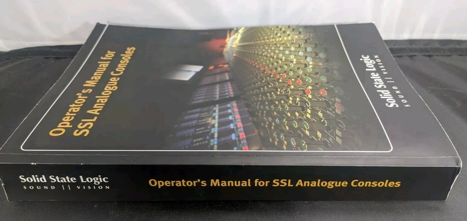 Solid State Logic Operator's Manual for SSL Analogue Consoles Duality AWS Matrix - Image 2 of 4