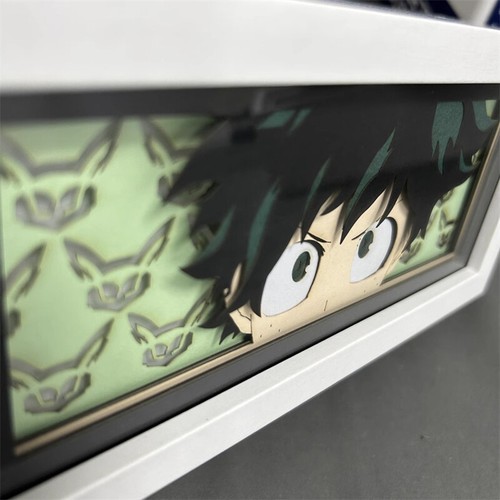 My Hero Academia Midoriya Izuku USB Anime Manga Decor Light Box Night Light - Picture 3 of 9