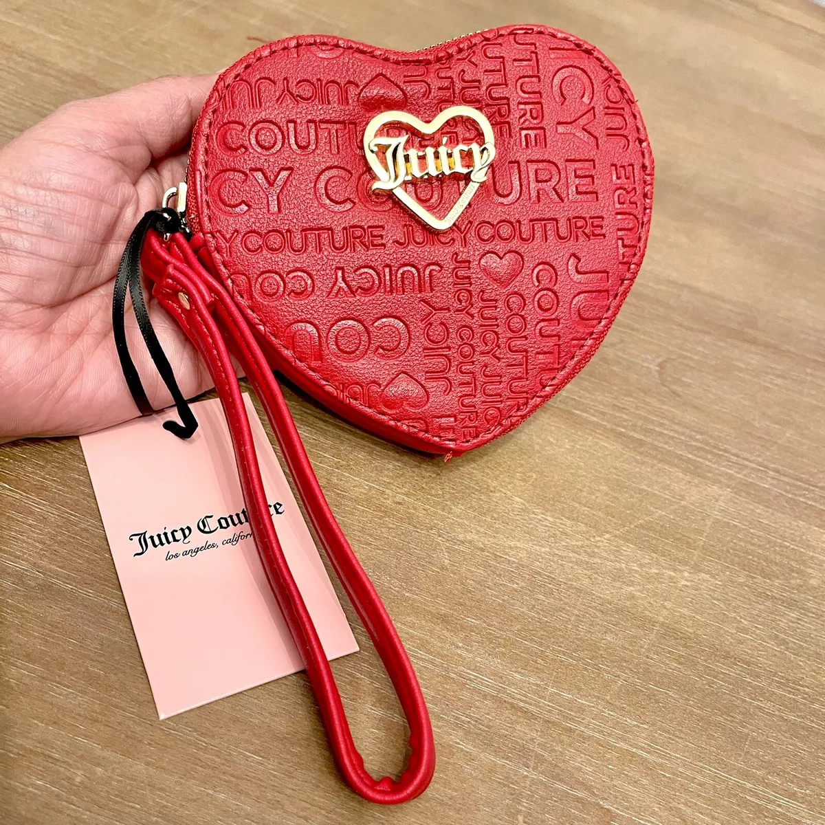 RED HEART COIN PURSE