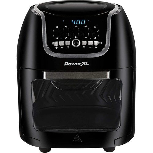 PowerXL Vortex Air Fryer Pro Plus 10 Quart Capacity, Black, 1700 Watts