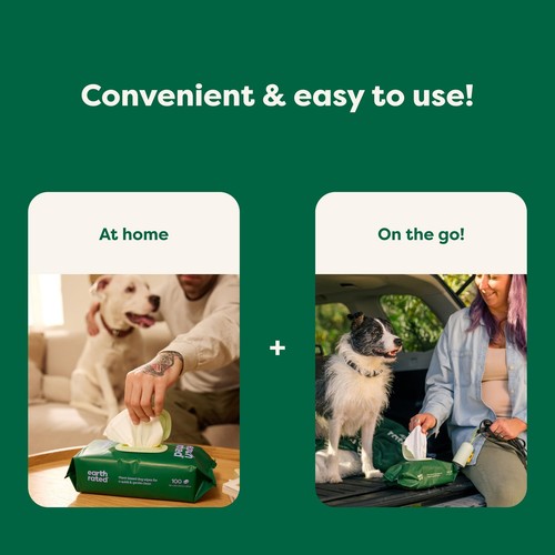 Hypoallergenic Pet Wipes for Dogs & Cats Cleaning and Odor-Controlling Groomi... - Picture 7 of 9