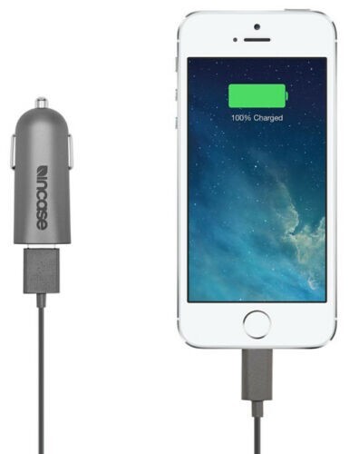 📱🔌🚗 INCASE APPLE USB CAR CHARGER FOR iPHONE + CIGERETTE LIGHTER SOCKET 📱🔌🚗 - Picture 1 of 12