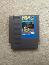 1990 NES, Wheel of Fortune - Family Edition, Tested and Working, Cartridge Only