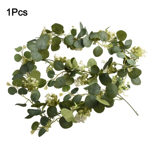 Handgefertigte Gr??nzeug Blatt Eukalyptus Girlande Kranz f??r sch?ne Displays - Bild 8 von 12