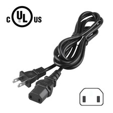 UL 6ft Power Cord For Pioneer Elite VSX-LX103 VSX-LX105 7.2-Channel AV Receiver